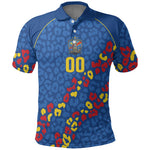 DR Congo Kopo ya Mokili Custom Polo Shirt Kuba Kingdom Pattern Edition