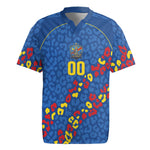 DR Congo Kopo ya Mokili Custom Rugby Jersey Kuba Kingdom Pattern Edition