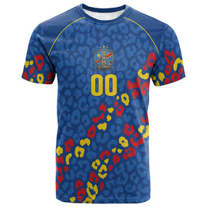 DR Congo Kopo ya Mokili Custom T shirt Kuba Kingdom Pattern Edition