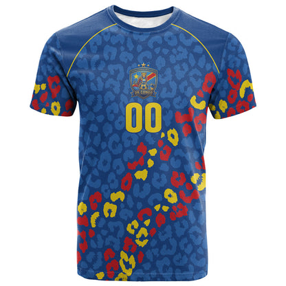 DR Congo Kopo ya Mokili Custom T shirt Kuba Kingdom Pattern Edition