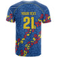 DR Congo Kopo ya Mokili Custom T shirt Kuba Kingdom Pattern Edition