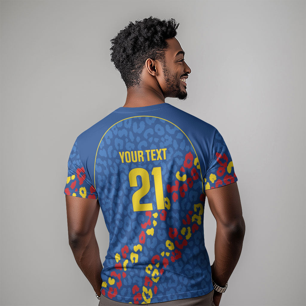 DR Congo Kopo ya Mokili Custom T shirt Kuba Kingdom Pattern Edition