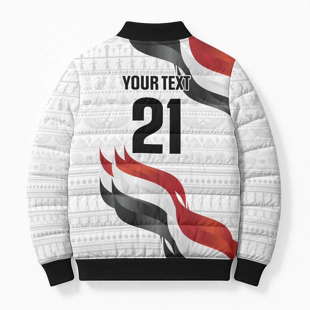 Egypt Custom Bomber Puffer Jacket Pharaoh Legacy Edition
