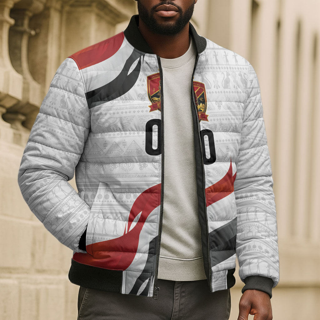 Egypt Custom Bomber Puffer Jacket Pharaoh Legacy Edition