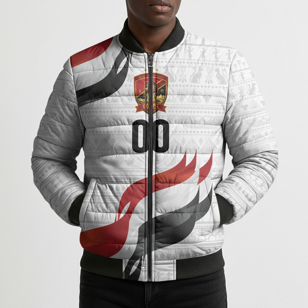 Egypt Custom Bomber Puffer Jacket Pharaoh Legacy Edition