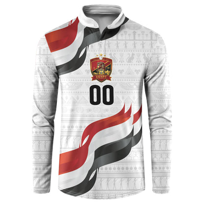 Egypt Custom Button Sweatshirt Pharaoh Legacy Edition