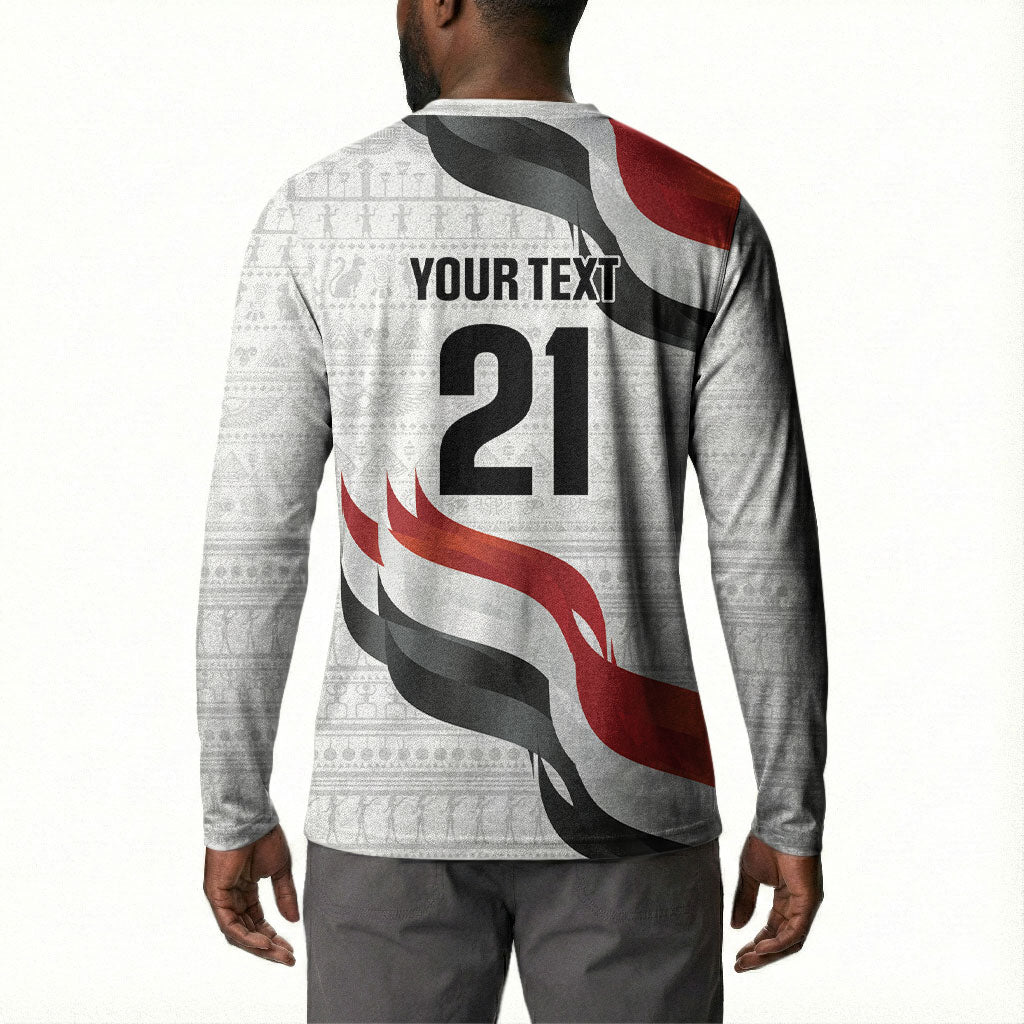 Egypt Custom Button Sweatshirt Pharaoh Legacy Edition