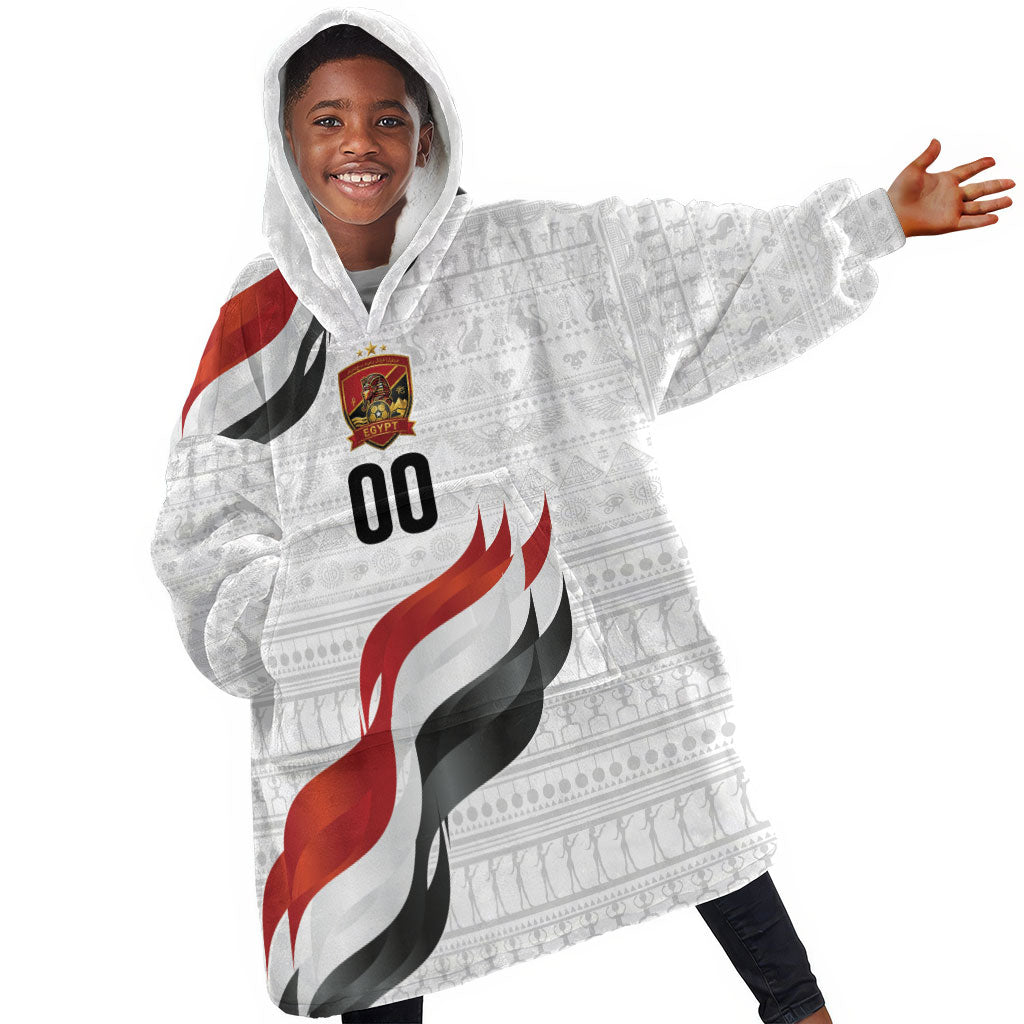 Egypt Custom Kid Wearable Blanket Hoodie Pharaoh Legacy Edition