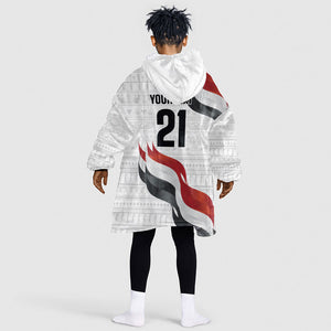 Egypt Custom Kid Wearable Blanket Hoodie Pharaoh Legacy Edition