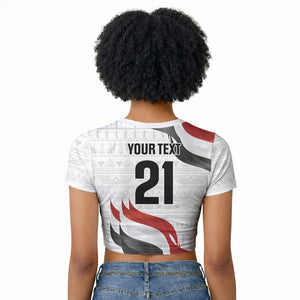 Egypt Custom Raglan Cropped T shirt Pharaoh Legacy Edition