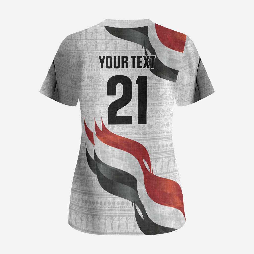 Egypt Custom Scrub Top Pharaoh Legacy Edition