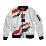 Egypt Custom Sleeve Zip Bomber Jacket Pharaoh Legacy Edition