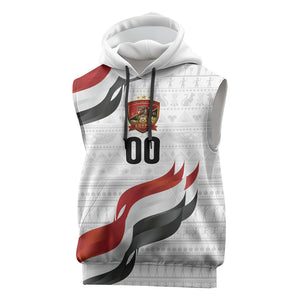 Egypt Custom Sleeveless Hoodie Pharaoh Legacy Edition