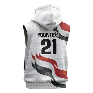 Egypt Custom Sleeveless Hoodie Pharaoh Legacy Edition