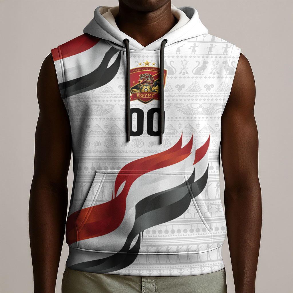 Egypt Custom Sleeveless Hoodie Pharaoh Legacy Edition