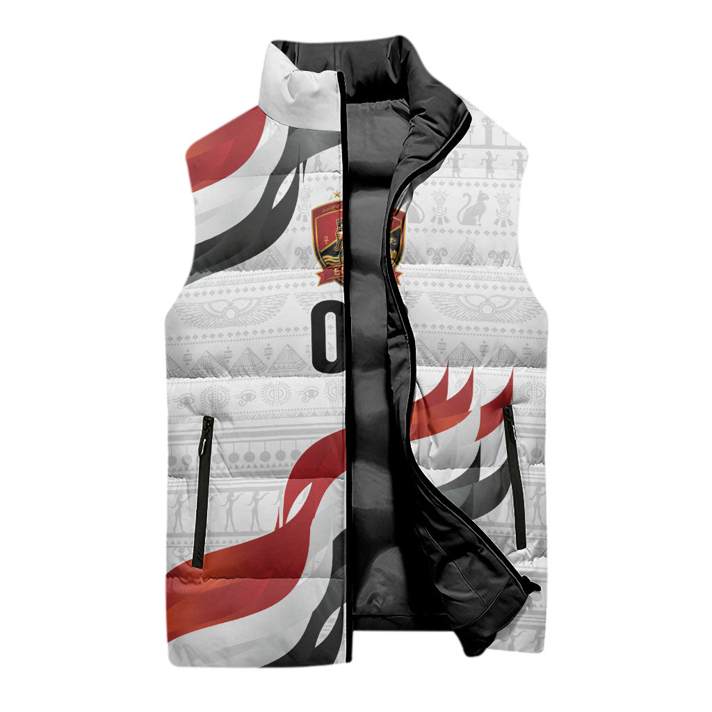 Egypt Custom Sleeveless Puffer Jacket Pharaoh Legacy Edition