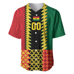 Ghana Wiase Kuruwa Custom Baseball Jersey Kente Pride Edition