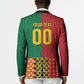 Ghana Wiase Kuruwa Custom Blazer Kente Pride Edition
