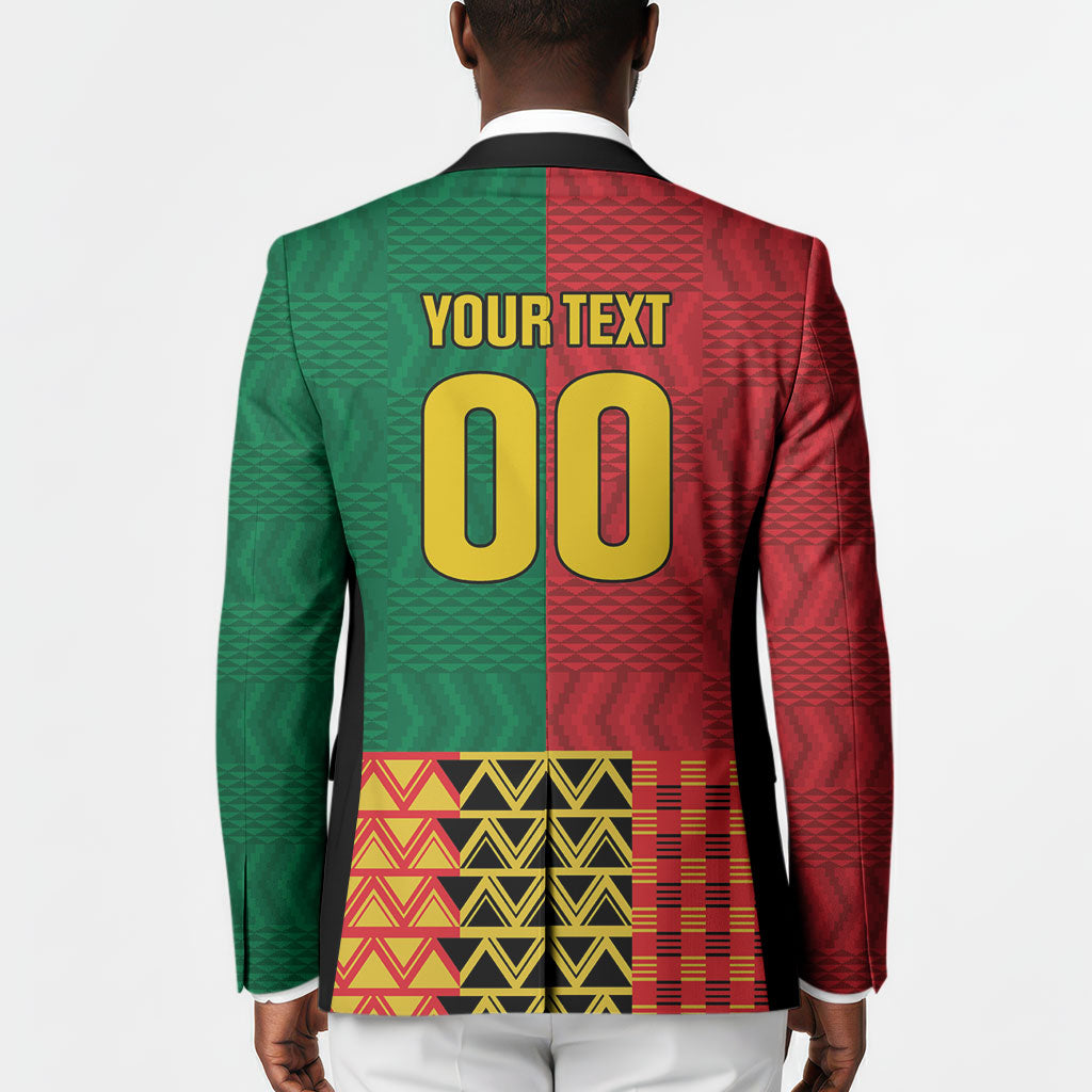 Ghana Wiase Kuruwa Custom Blazer Kente Pride Edition