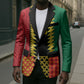 Ghana Wiase Kuruwa Custom Blazer Kente Pride Edition