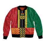 Ghana Wiase Kuruwa Custom Bomber Jacket Kente Pride Edition