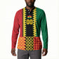 Ghana Wiase Kuruwa Custom Button Sweatshirt Kente Pride Edition