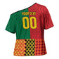 Ghana Wiase Kuruwa Custom Cross Shoulder Shirt Kente Pride Edition