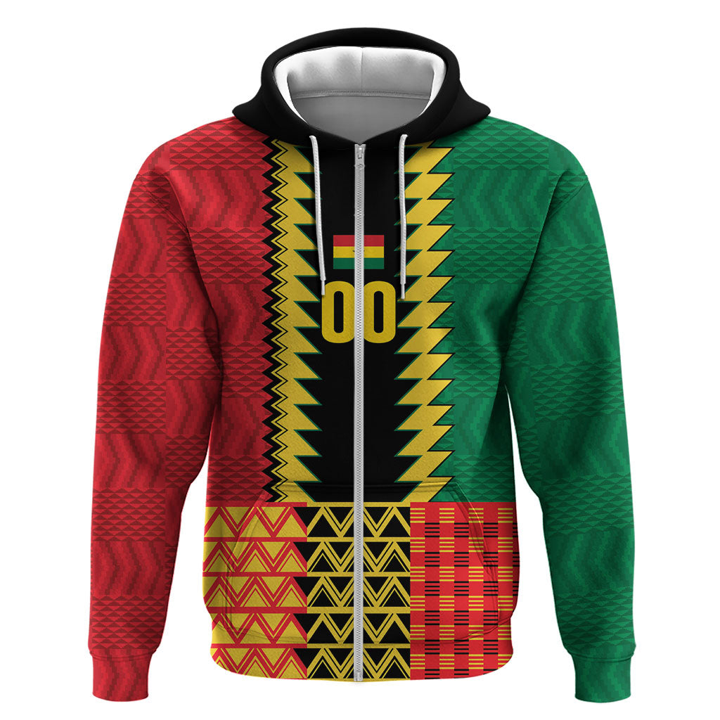Ghana Wiase Kuruwa Custom Hoodie Kente Pride Edition