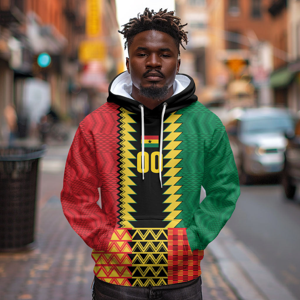 Ghana Wiase Kuruwa Custom Hoodie Kente Pride Edition
