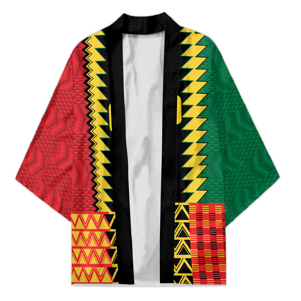 Ghana Wiase Kuruwa Custom Kimono Kente Pride Edition