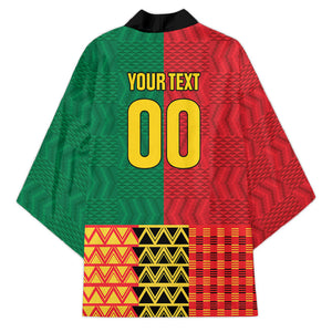 Ghana Wiase Kuruwa Custom Kimono Kente Pride Edition