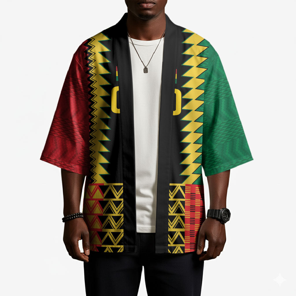 Ghana Wiase Kuruwa Custom Kimono Kente Pride Edition