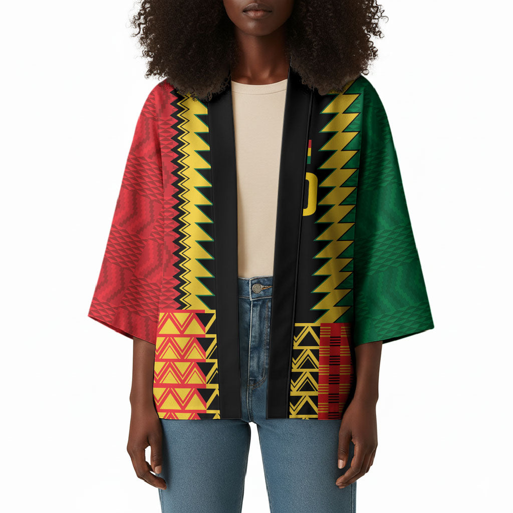 Ghana Wiase Kuruwa Custom Kimono Kente Pride Edition