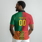 Ghana Wiase Kuruwa Custom Polo Shirt Kente Pride Edition LT9