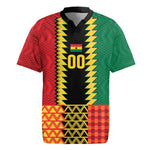 Ghana Wiase Kuruwa Custom Rugby Jersey Kente Pride Edition