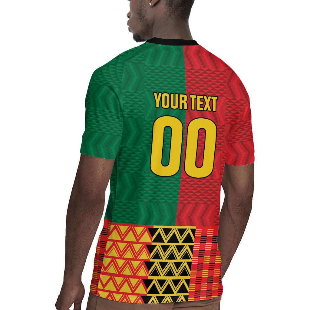 Ghana Wiase Kuruwa Custom Rugby Jersey Kente Pride Edition