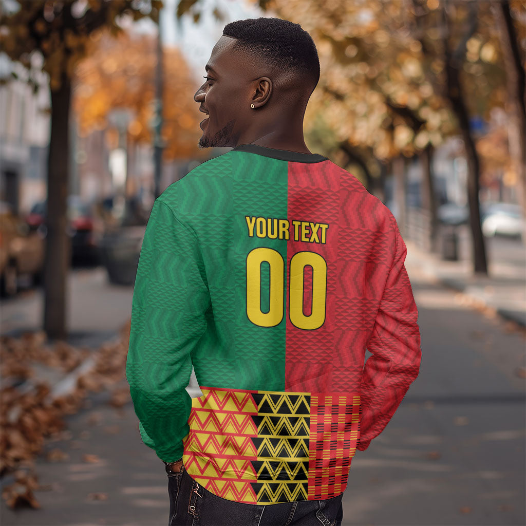 Ghana Wiase Kuruwa Custom Sweatshirt Kente Pride Edition