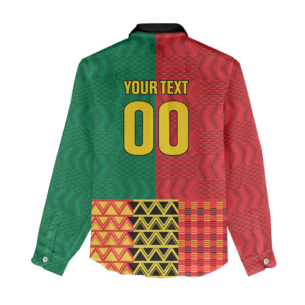 Ghana Wiase Kuruwa Custom Women Casual Shirt Kente Pride Edition