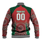 Morocco Yalla Vamos 2026 Custom Baseball Jacket Zellige Mosaic Edition