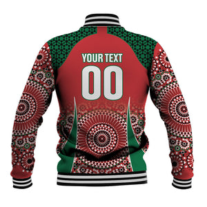 Morocco Yalla Vamos 2026 Custom Baseball Jacket Zellige Mosaic Edition