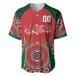 Morocco Yalla Vamos 2026 Custom Baseball Jersey Zellige Mosaic Edition