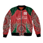 Morocco Yalla Vamos 2026 Custom Bomber Jacket Zellige Mosaic Edition