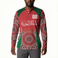 Morocco Yalla Vamos 2026 Custom Button Sweatshirt Zellige Mosaic Edition