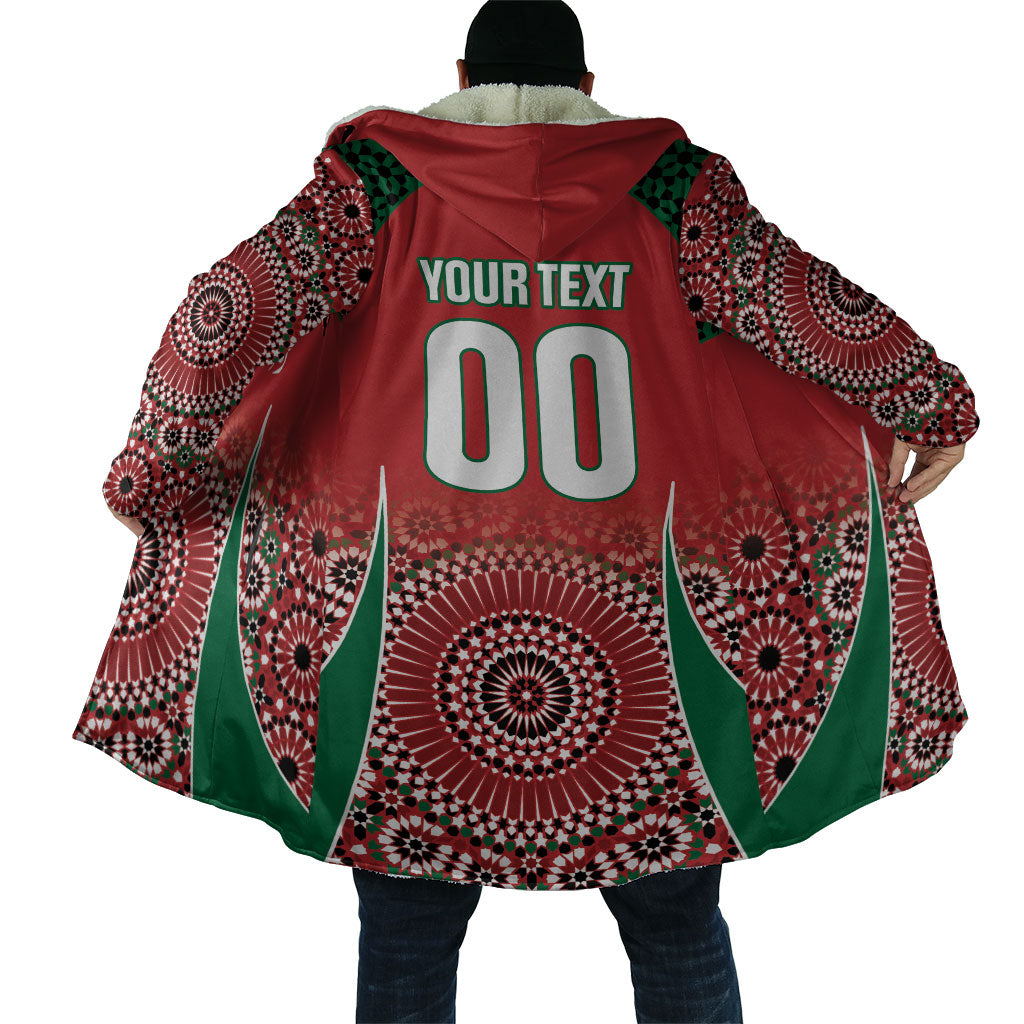 Morocco Yalla Vamos 2026 Custom Cloak Zellige Mosaic Edition