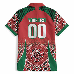 Morocco Yalla Vamos 2026 Custom Hawaiian Shirt Zellige Mosaic Edition