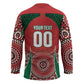 Morocco Yalla Vamos 2026 Custom Hockey Jersey Zellige Mosaic Edition
