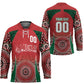 Morocco Yalla Vamos 2026 Custom Hockey Jersey Zellige Mosaic Edition