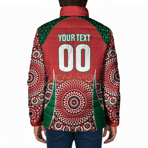 Morocco Yalla Vamos 2026 Custom Padded Jacket Zellige Mosaic Edition