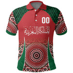 Morocco Yalla Vamos 2026 Custom Polo Shirt Zellige Mosaic Edition