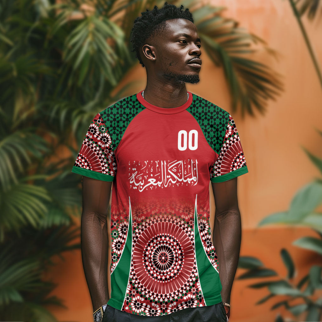 Morocco Yalla Vamos 2026 Custom T shirt Zellige Mosaic Edition